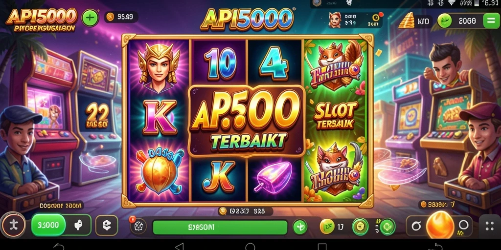 Screenshot gameplay API5000 yang menunjukkan keseruan permainan Slot.