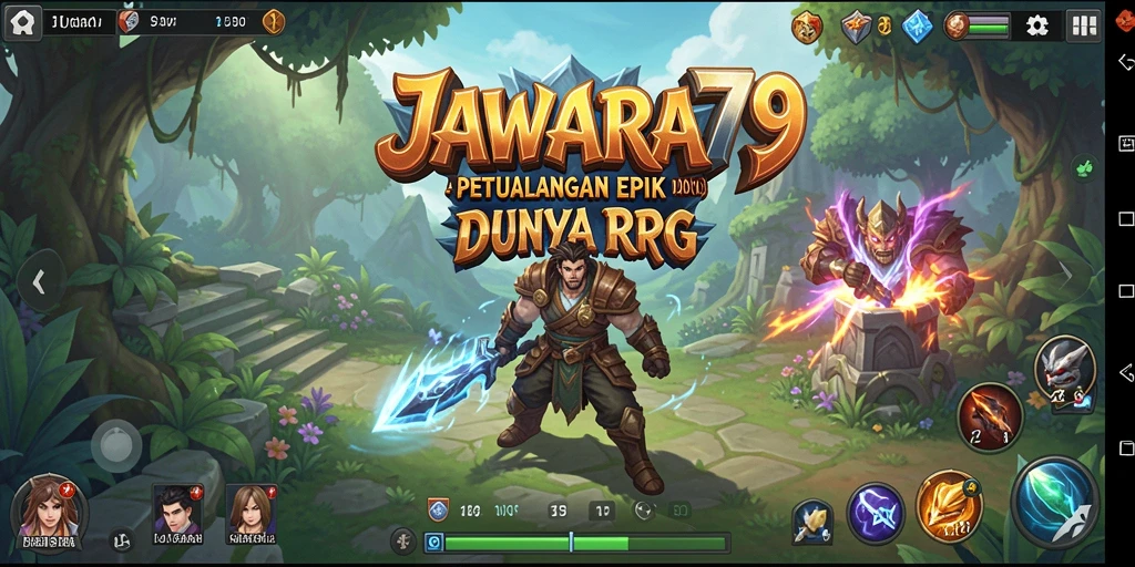Gameplay seru dalam JAWARA79 dengan aksi RPG yang menarik.