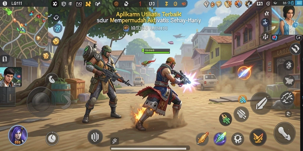 Screenshot utama LG111 menampilkan antarmuka intuitif yang memudahkan pengguna.