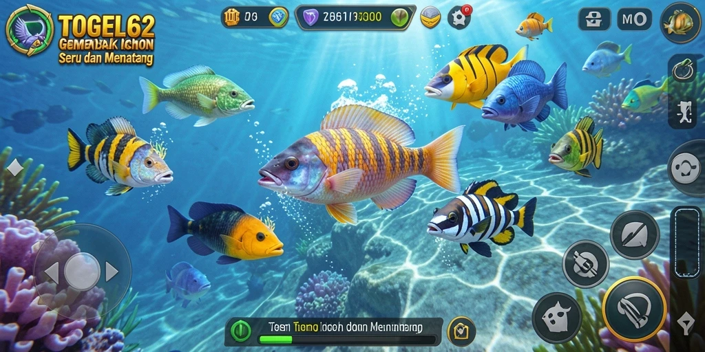 Gameplay seru TOGEL62 dengan aksi tembak ikan yang menarik.